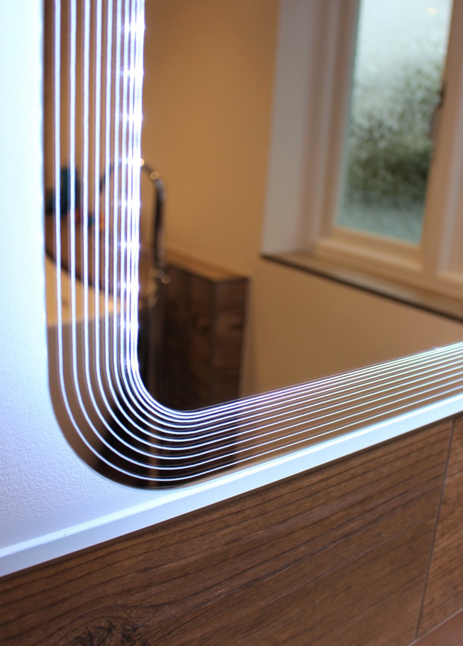 LED Bathroom Rectangular Mirror